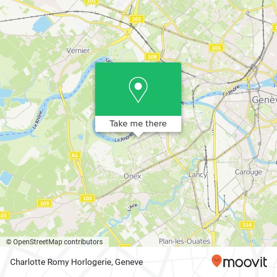 Charlotte Romy Horlogerie map