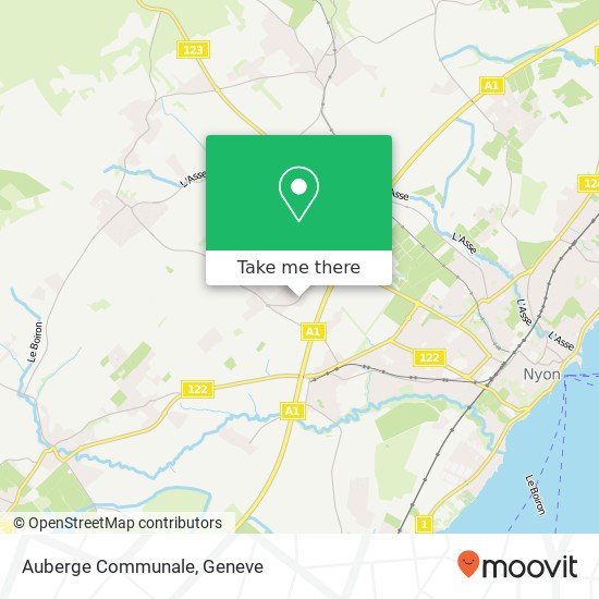 Auberge Communale map