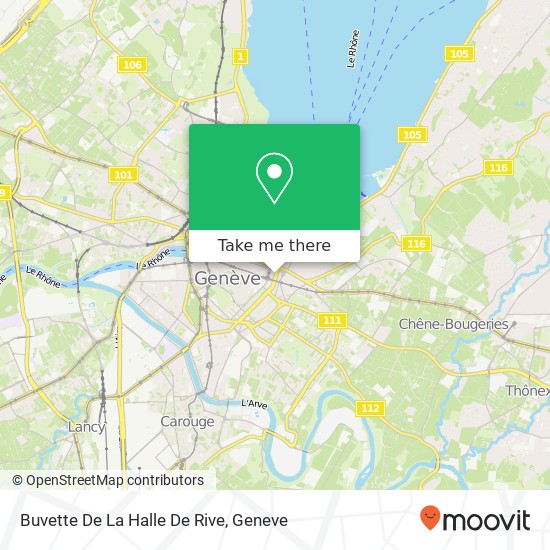 Buvette De La Halle De Rive map