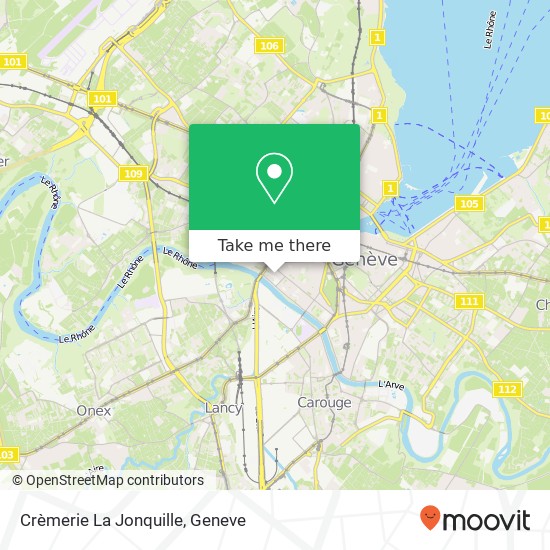 Crèmerie La Jonquille map