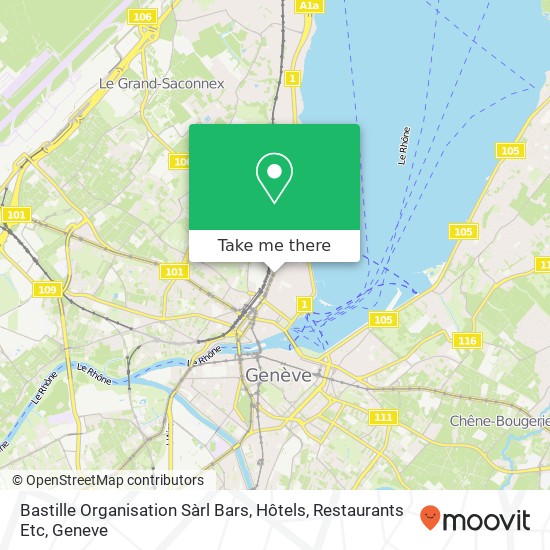 Bastille Organisation Sàrl Bars, Hôtels, Restaurants Etc Karte
