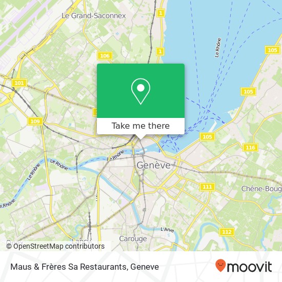 Maus & Frères Sa Restaurants map
