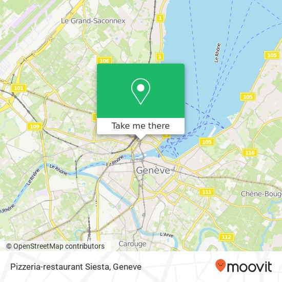 Pizzeria-restaurant Siesta Karte