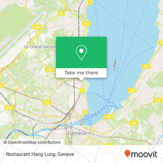 Restaurant Hang Lung map