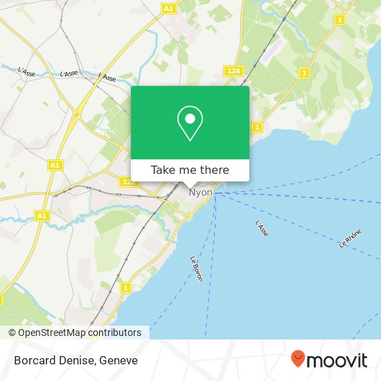 Borcard Denise map