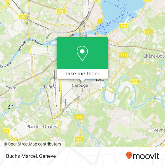 Buchs Marcel map