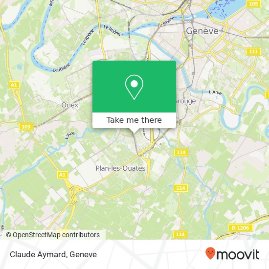 Claude Aymard map