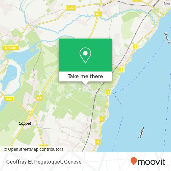 Geoffray Et Pegatoquet map