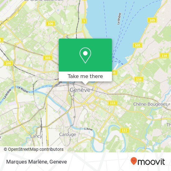 Marques Marlène map