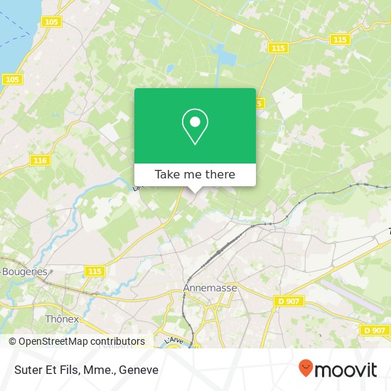 Suter Et Fils, Mme. map