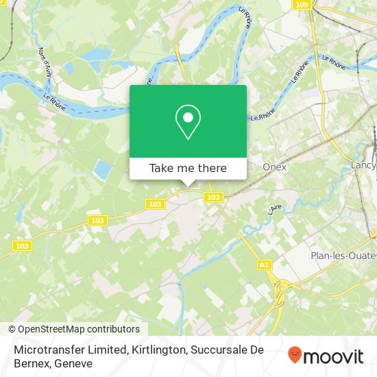 Microtransfer Limited, Kirtlington, Succursale De Bernex map