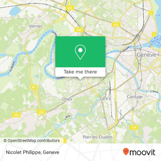 Nicolet Philippe map