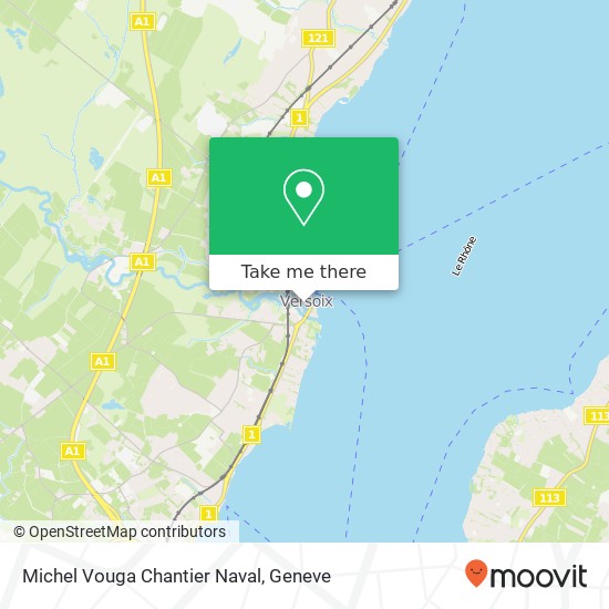 Michel Vouga Chantier Naval map