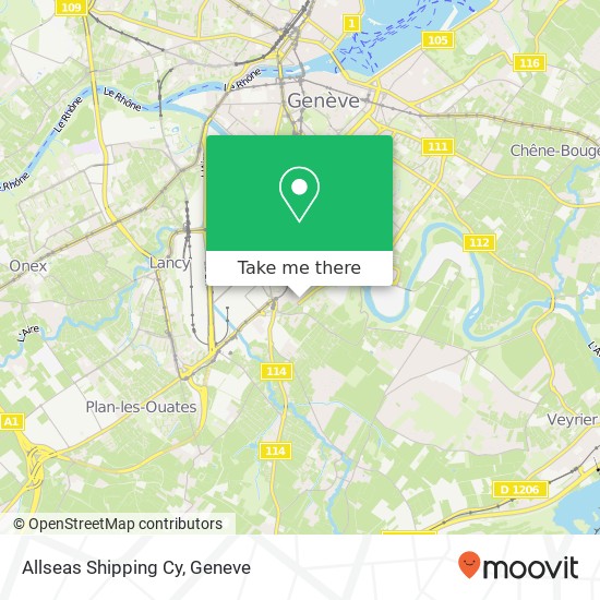 Allseas Shipping Cy map