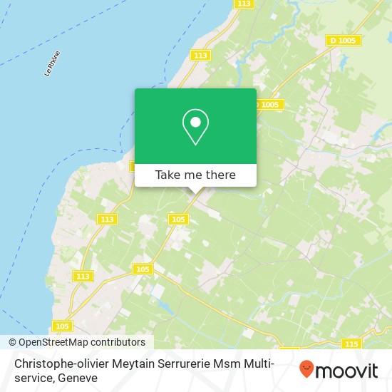 Christophe-olivier Meytain Serrurerie Msm Multi-service map