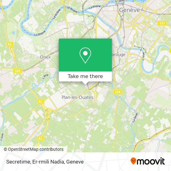 Secretime, Er-rmili Nadia map