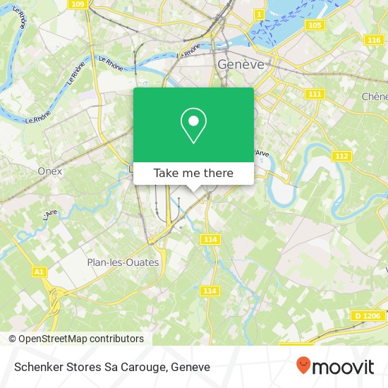 Schenker Stores Sa Carouge map