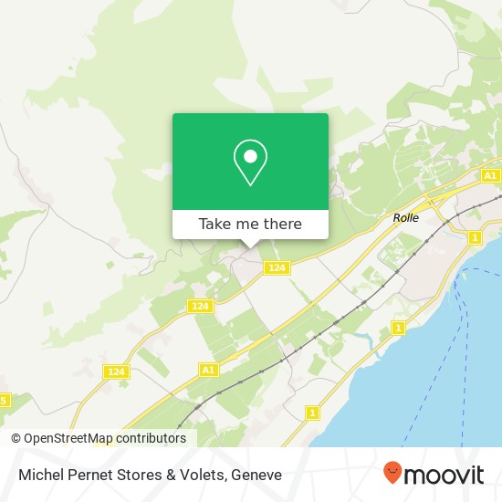 Michel Pernet Stores & Volets map