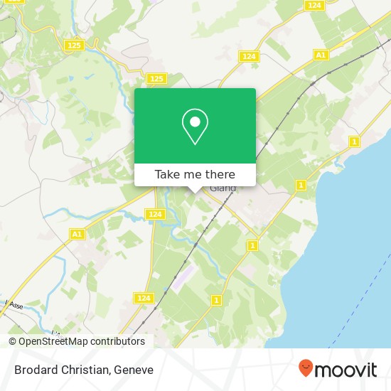 Brodard Christian map