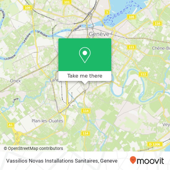 Vassilios Novas Installations Sanitaires map