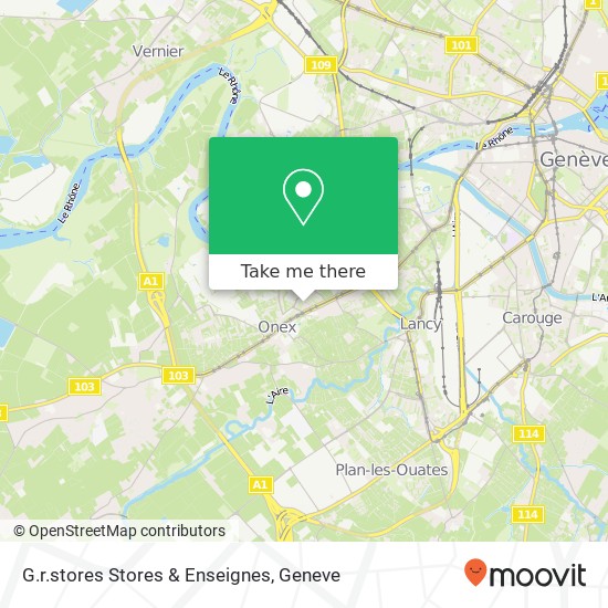 G.r.stores Stores & Enseignes map