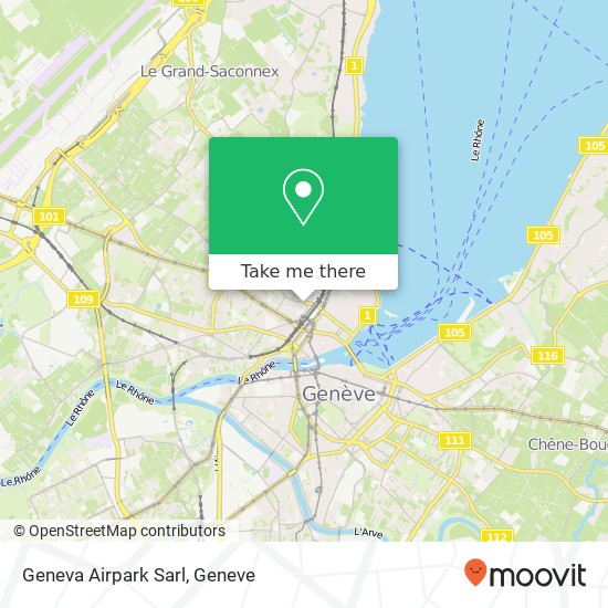 Geneva Airpark Sarl map