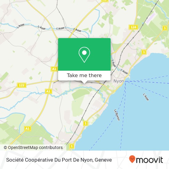 Société Coopérative Du Port De Nyon map