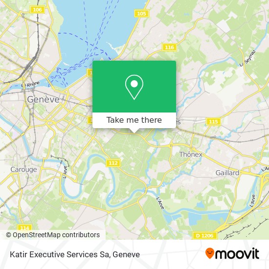 Katir Executive Services Sa map