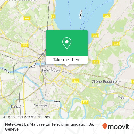 Netexpert La Maitrise En Telecommunication Sa map