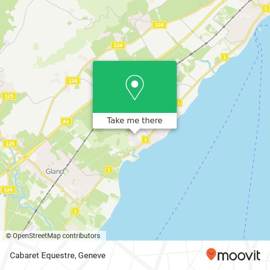 Cabaret Equestre map
