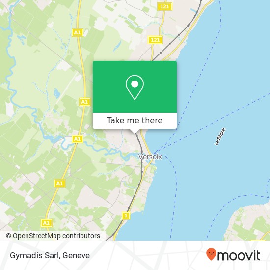 Gymadis Sarl map