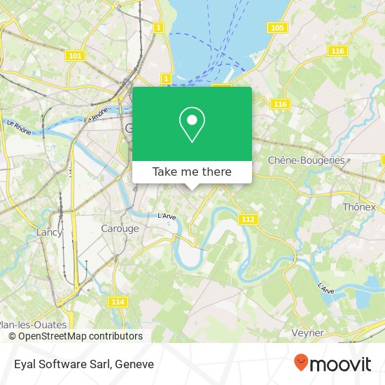 Eyal Software Sarl map