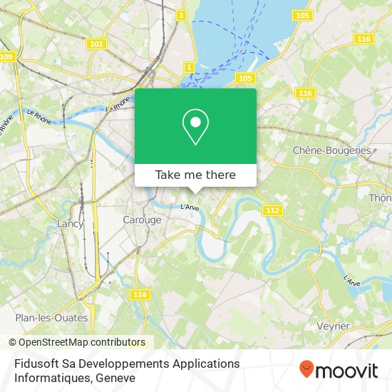 Fidusoft Sa Developpements Applications Informatiques Karte