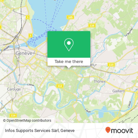 Infos Supports Services Sàrl map