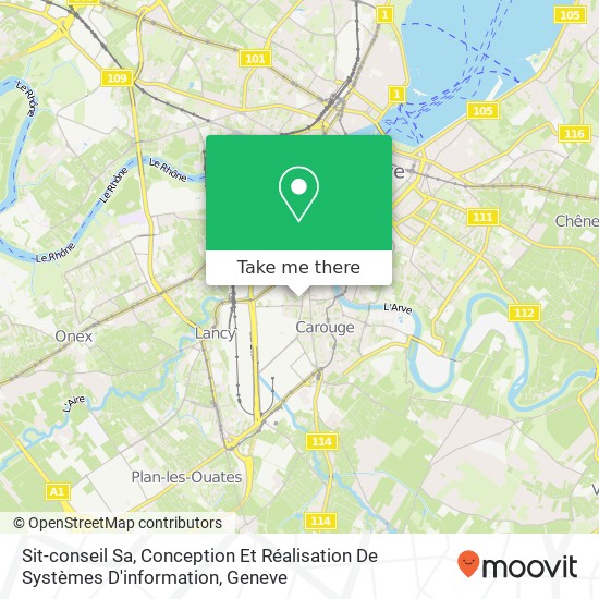 Sit-conseil Sa, Conception Et Réalisation De Systèmes D'information map