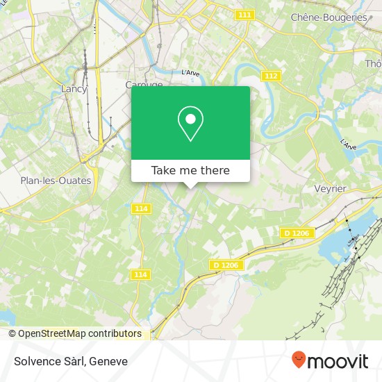 Solvence Sàrl map