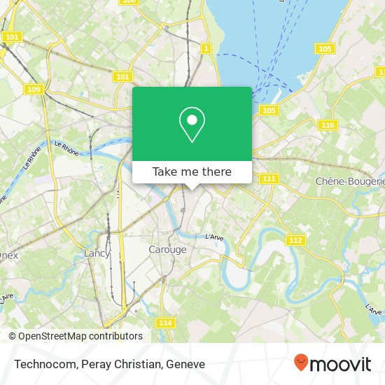 Technocom, Peray Christian map