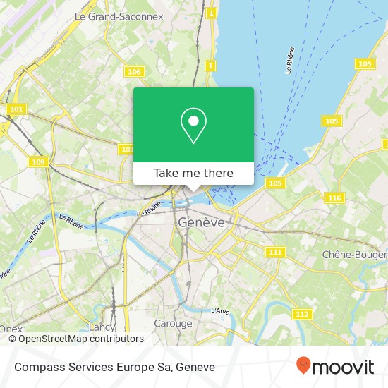 Compass Services Europe Sa map