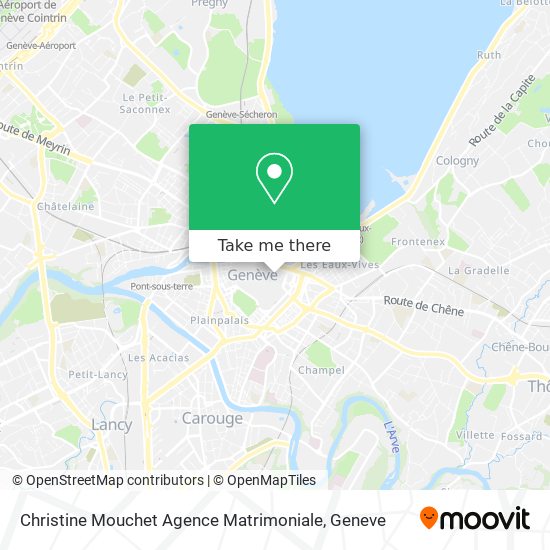 Christine Mouchet Agence Matrimoniale map