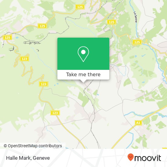 Halle Mark map