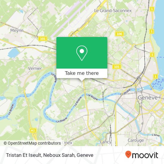 Tristan Et Iseult, Neboux Sarah map