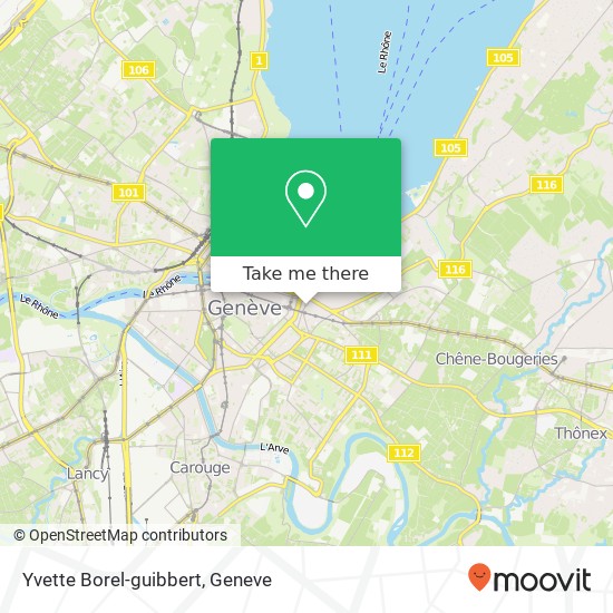 Yvette Borel-guibbert map