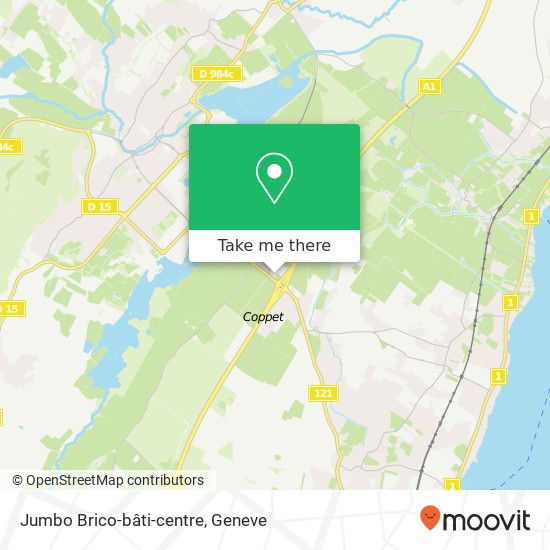 Jumbo Brico-bâti-centre map