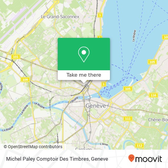 Michel Paley Comptoir Des Timbres map