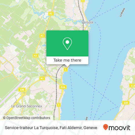 Service-traiteur La Turquoise, Fati Aldemir map