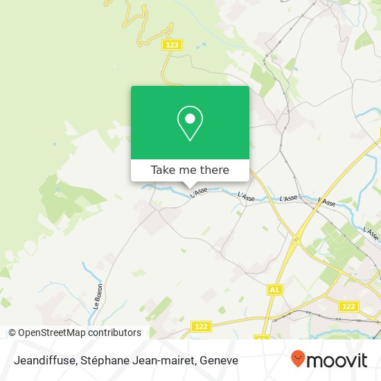 Jeandiffuse, Stéphane Jean-mairet map