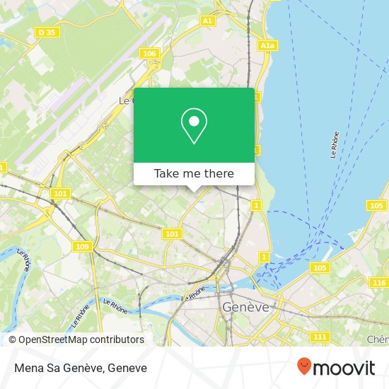 Mena Sa Genève map