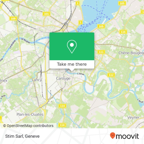 Stim Sarl map