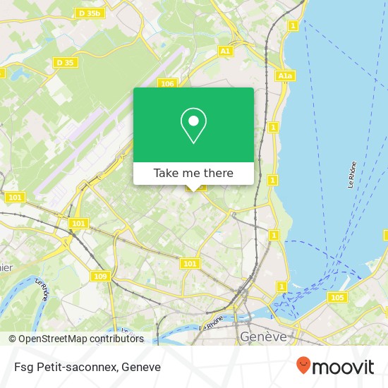 Fsg Petit-saconnex map