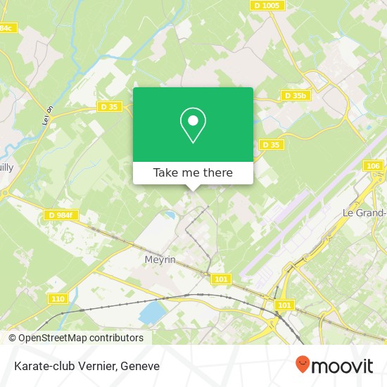 Karate-club Vernier map